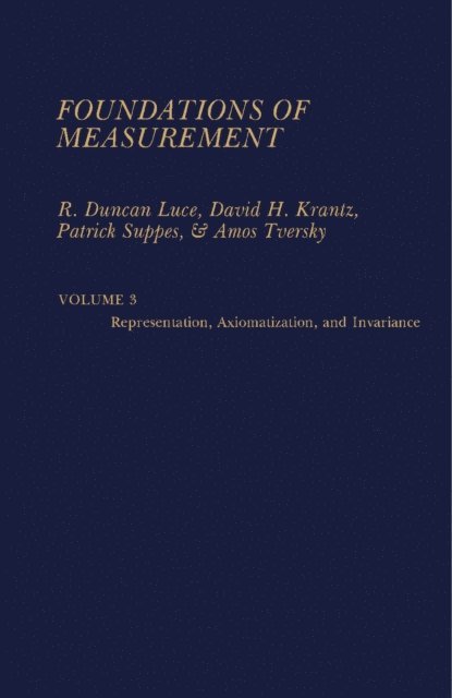 R Duncan Luce - Foundations of Measurement, E-bok
