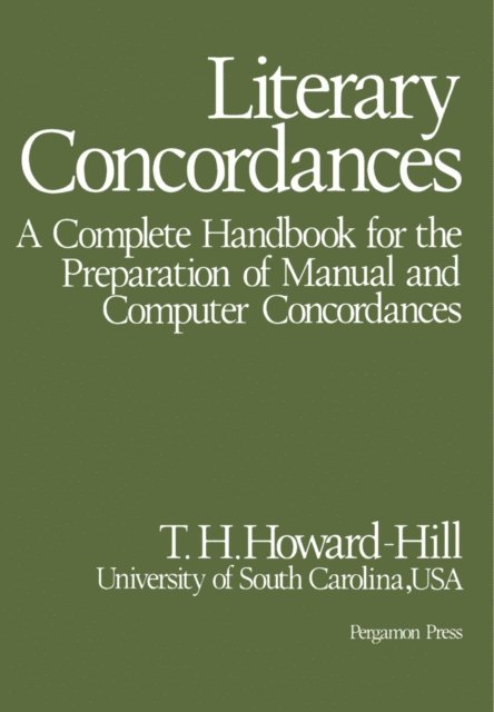 T. H. Howard-Hill - Literary Concordances, E-bok