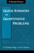 Quick Answers to Quantitative Problems