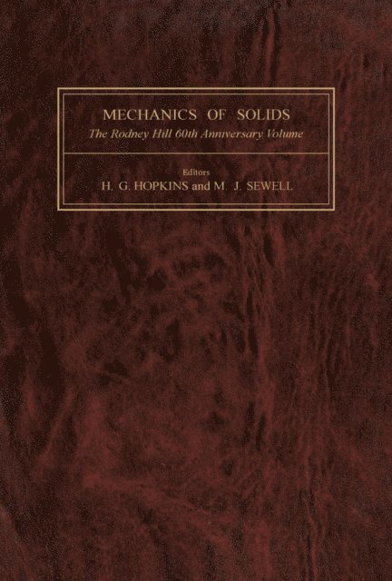 M. J. Sewell, H. G. Hopkins - Mechanics of Solids, E-bok