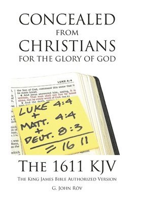 G John Rōv - Concealed from Christians for the Glory of God, Inbunden
