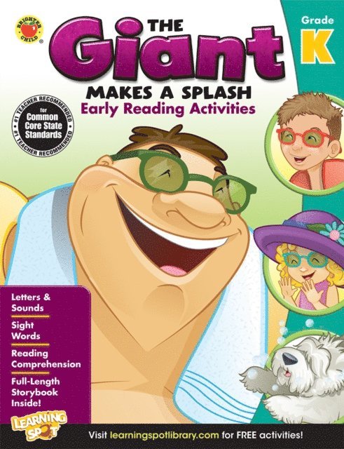 Christine Schwab - Giant Makes a Splash: Early Reading Activities, Grade K, E-bok