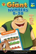 Giant: Numbers 0-20 Activity Book, Ages 4 - 5