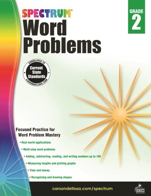 Spectrum - Word Problems, Grade 2, E-bok