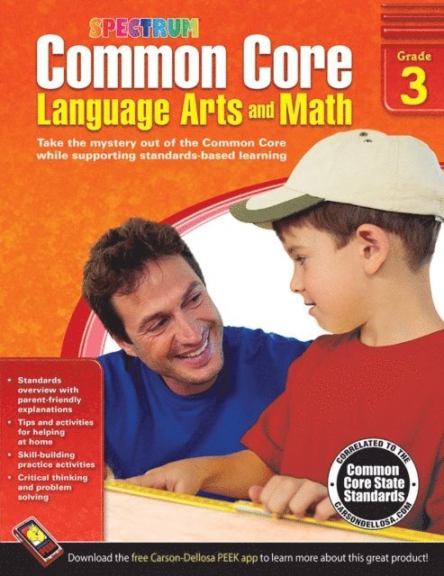 Spectrum - Common Core Language Arts and Math, Grade 3, E-bok