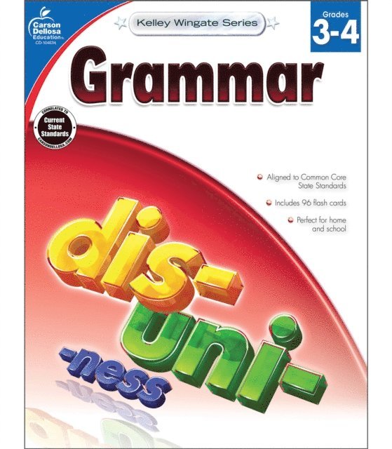 Grammar, Grades 3 - 4, E-bok