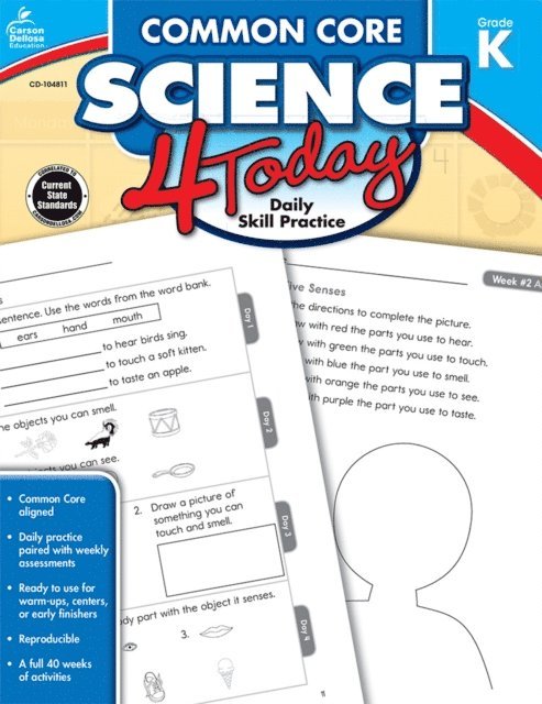 Jennifer  B. Stith - Common Core Science 4 Today, Grade K, E-bok