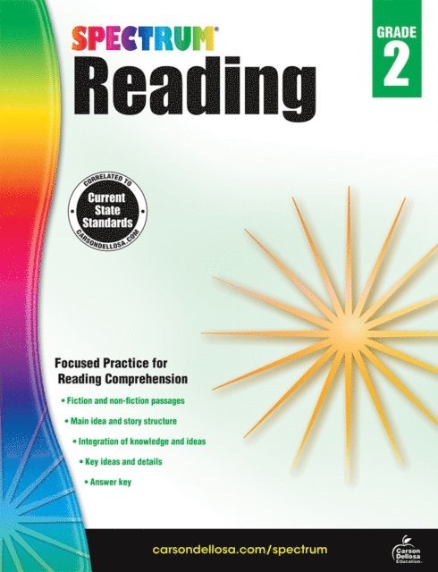 Spectrum - Spectrum Reading Workbook, Grade 2, E-bok