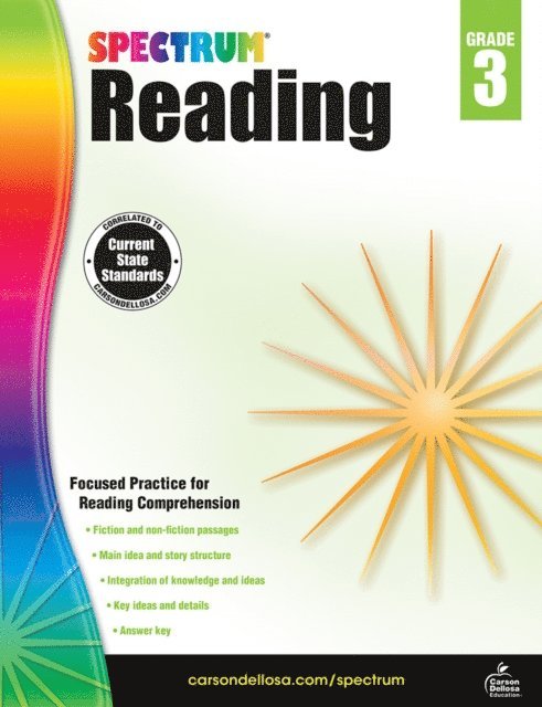 Spectrum - Spectrum Reading Workbook, Grade 3, E-bok
