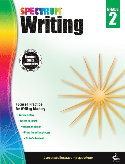 Spectrum - Spectrum Writing, Grade 2, E-bok