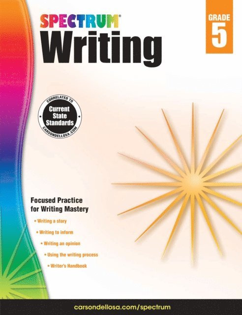 Spectrum - Spectrum Writing, Grade 5, E-bok