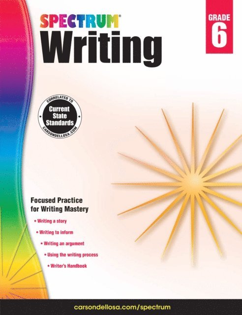 Spectrum - Spectrum Writing, Grade 6, E-bok
