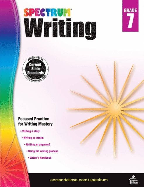Spectrum - Spectrum Writing, Grade 7, E-bok