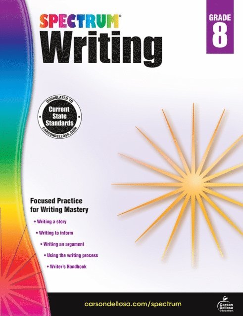 Spectrum - Spectrum Writing, Grade 8, E-bok