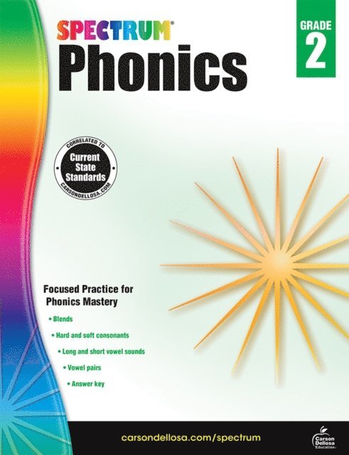 Spectrum - Spectrum Phonics, Grade 2, E-bok
