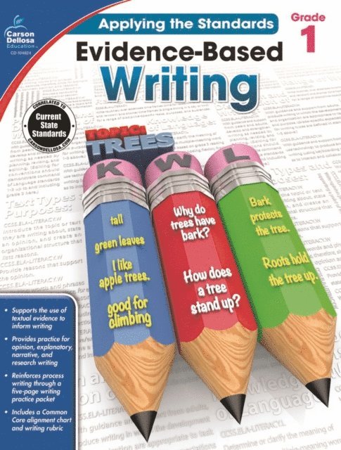 Shirley Pearson - Evidence-Based Writing, Grade 1, E-bok. Tillgänglighet: Lägg i varukorg