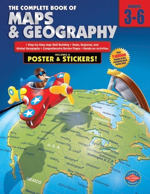 Complete Book of Maps and Geography, Grades 3 - 6