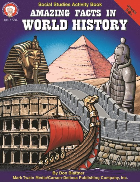 Don Blattner - Amazing Facts in World History, Grades 5 - 8, E-bok. Tillgänglighet: Lägg i varukorg