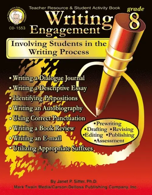 Janet P. Sitter - Writing Engagement, Grade 8, E-bok. Tillgänglighet: Lägg i varukorg
