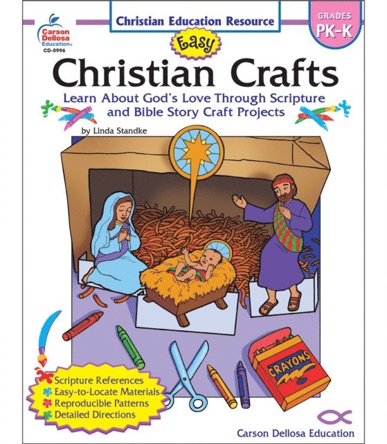 Linda Standke - Easy Christian Crafts, Grades PK - K, E-bok