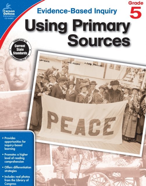 Kristina Biddle - Using Primary Sources, Grade 5, E-bok