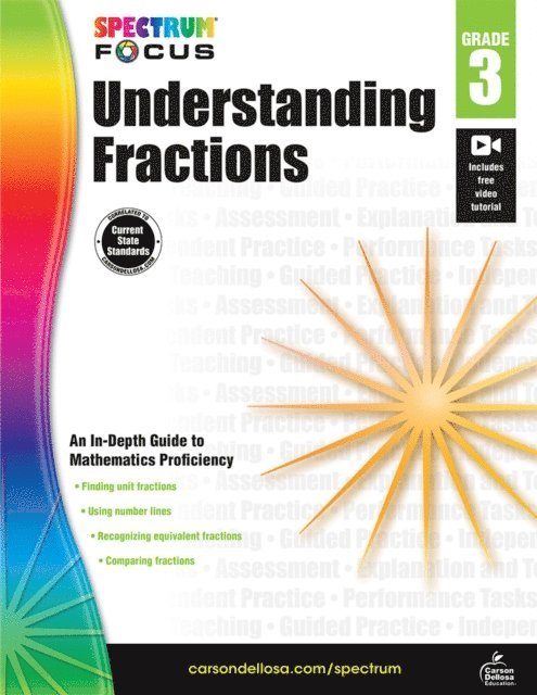 Carson Dellosa Education, Spectrum - Spectrum Understanding Fractions, E-bok