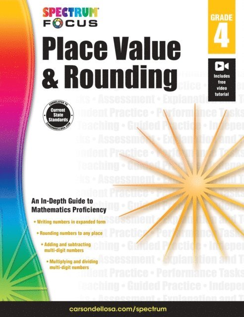 Carson Dellosa Education, Spectrum - Spectrum Place Value and Rounding, E-bok