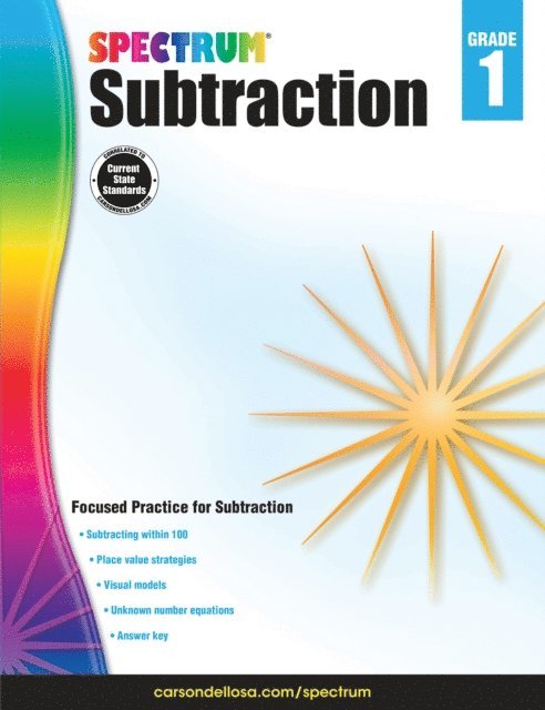 Carson Dellosa Education - Subtraction, Grade 1, E-bok