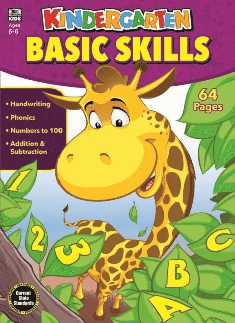 Carson Dellosa Education, Thinking Kids - Kindergarten Basic Skills, E-bok. Tillgänglighet: Lägg i varukorg