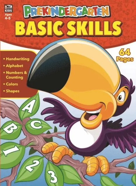 Carson Dellosa Education, Thinking Kids - Prekindergarten Basic Skills, E-bok. Tillgänglighet: Lägg i varukorg