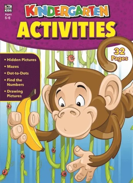 Carson Dellosa Education, Thinking Kids - Kindergarten Activities, E-bok. Tillgänglighet: Lägg i varukorg