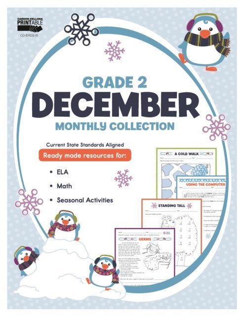 December Monthly Collection, Grade 2, E-bok