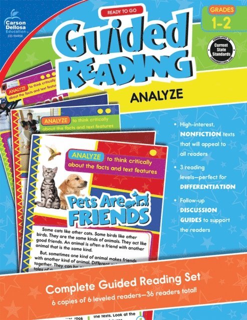 Jeanette Moore - Ready to Go Guided Reading: Analyze, Grades 1 - 2, E-bok. Tillgänglighet: Lägg i varukorg