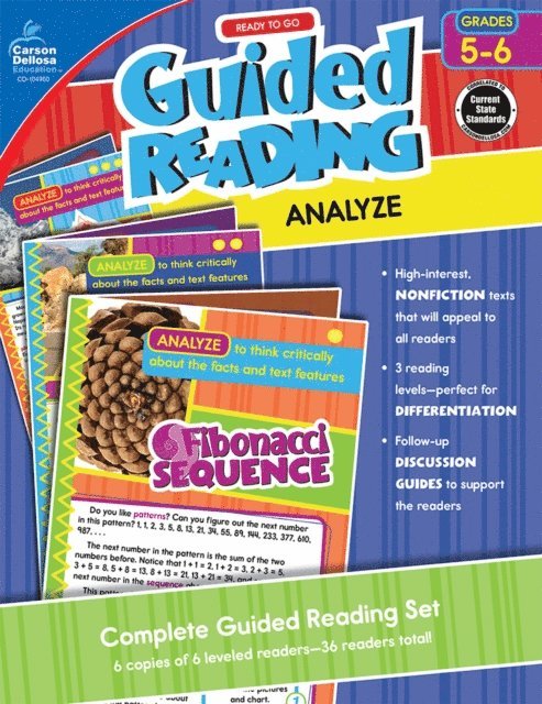 Nancy Rogers Bosse - Ready to Go Guided Reading: Analyze, Grades 5 - 6, E-bok