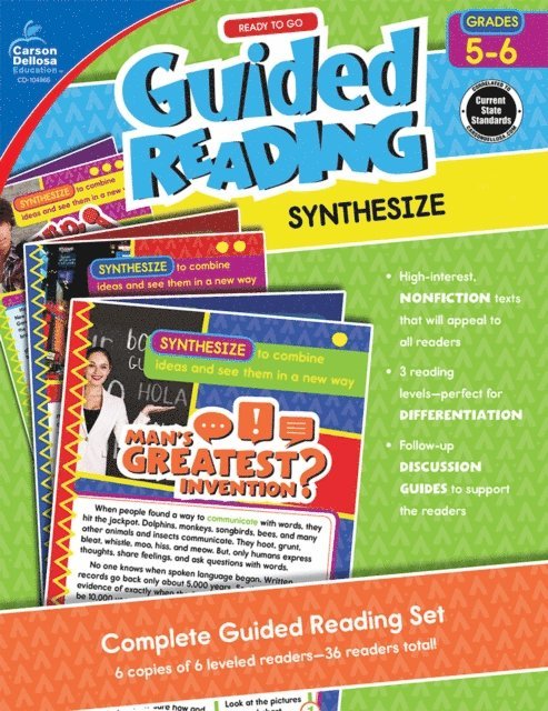 Christine Schwab - Ready to Go Guided Reading: Synthesize, Grades 5 - 6, E-bok