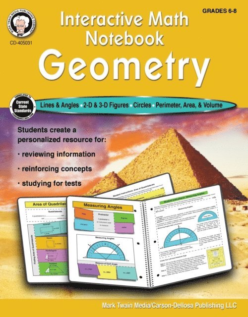 Schyrlet Cameron - Interactive Math Notebook: Geometry Workbook, E-bok