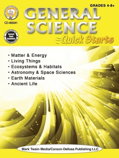 Gary Raham - General Science Quick Starts Workbook, E-bok