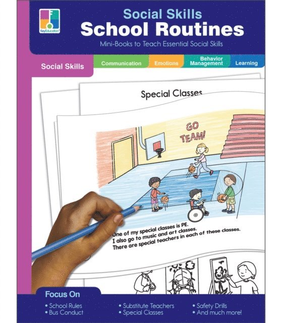 Christine Schwab - Social Skills Mini-Books School Routines, E-bok