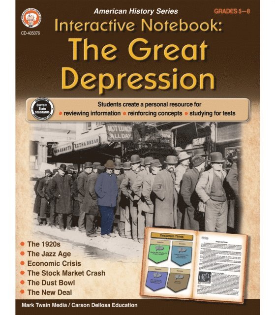 Schyrlet Cameron - Interactive Notebook: The Great Depression, E-bok