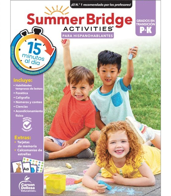 Carson Dellosa Education, Summer Bridge Activities - Summer Bridge Activities Spanish PreK-K, E-bok. Tillgänglighet: Lägg i varukorg