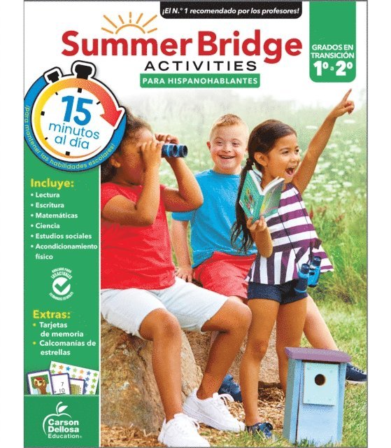 Carson Dellosa Education, Summer Bridge Activities - Summer Bridge Activities Spanish 1-2, E-bok. Tillgänglighet: Lägg i varukorg