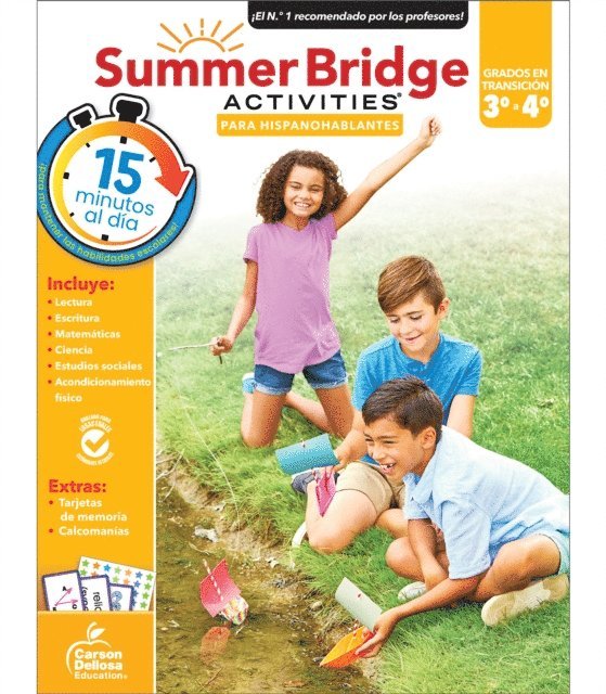 Carson Dellosa Education, Summer Bridge Activities - Summer Bridge Activities Spanish 3-4, E-bok. Tillgänglighet: Lägg i varukorg