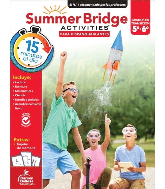 Carson Dellosa Education, Summer Bridge Activities - Summer Bridge Activities Spanish 5-6, E-bok. Tillgänglighet: Lägg i varukorg
