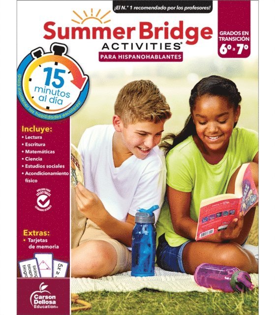 Carson Dellosa Education, Summer Bridge Activities - Summer Bridge Activities Spanish 6-7, E-bok. Tillgänglighet: Lägg i varukorg