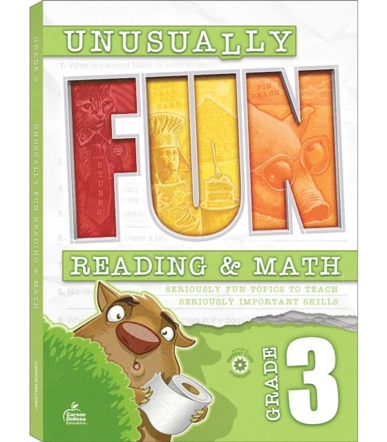 Hailey Scragg, Jennifer  B. Stith, Jennifer B. Stith - Unusually Fun Reading & Math eBook (PDF), Grade 3, E-bok