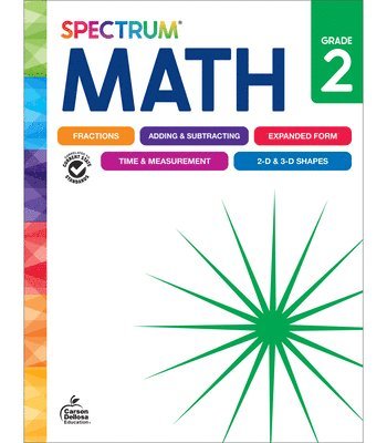Spectrum, Carson Dellosa Education - Spectrum Math Workbook Grade 2, Häftad