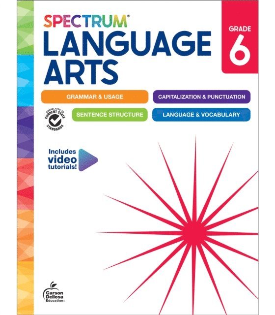 Carson Dellosa Education, Kristina Biddle - Language Arts, E-bok