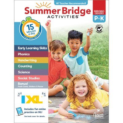 Carson Dellosa Education - Summer Bridge Activities, Grades Pk - K, Häftad. Tillgänglighet: Lägg i varukorg