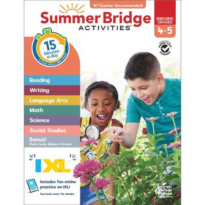 Carson Dellosa Education - Summer Bridge Activities, Grades 4 - 5, Häftad. Tillgänglighet: Lägg i varukorg