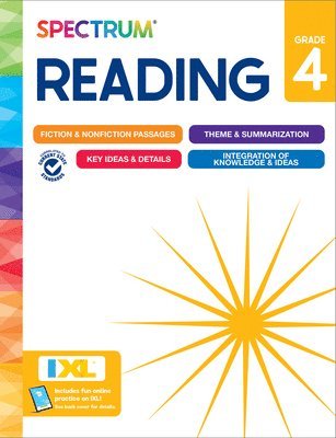 Spectrum - Spectrum Reading Workbook, Grade 4, Häftad